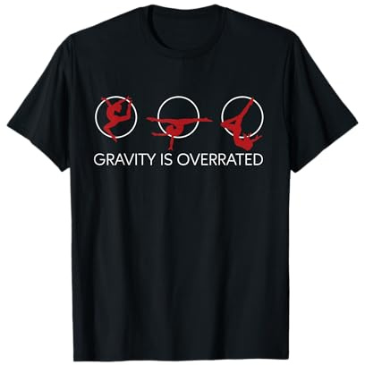 La gravità è sopravvalutata Danza Aerea Danza Ginnastica Dan Maglietta