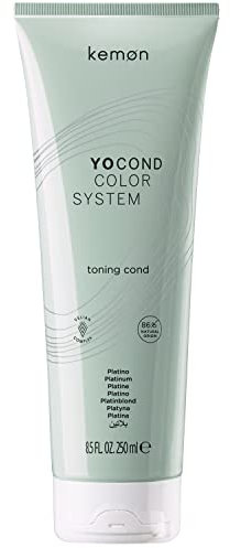 Kemon - Yo Cond Platino Natural Origin Reflective Climate with Yoghurt Extract and Calming Workshop Plants 250ml