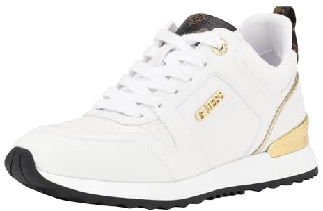 Guess Baskets Kadlin pour Femme, Blanc 140, 42 EU
