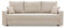Couch Aikido I 223x90 - mit schlaffunktion - Farben zur Auswahl - modernen Couch - mit Bettkasten - Moderner Cordstoff - Stoff POSO (POSO 100)