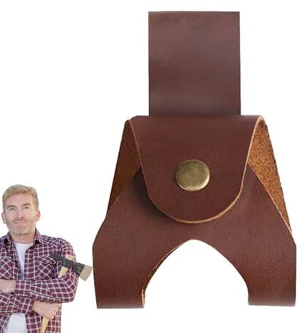 Housse de ceinture pour hache, housse et protection pour hache, housse et protection pour hache, épaisseur et boucle en métal