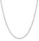 Toptrend 3.5mm Silver Tone Chains for Men, Mens Necklace Chains Stainless Steel Cuban Link Chain Necklace for Men and Boys, Mens Chain 26 Inch