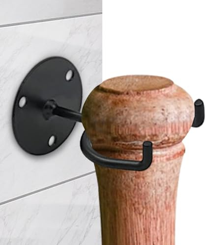 Väggfäste För Basebollträ, 9x5,5x3cm Stark Högstyrka Basebollhållare