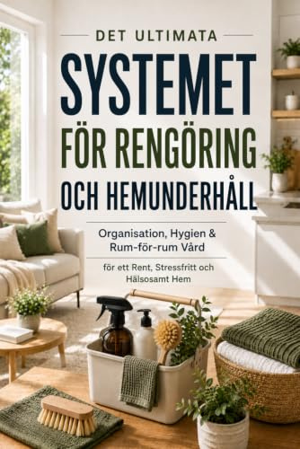 Det Ultimata Systemet För Rengöring Och Hemunderhåll: Organisation, Hygien & Rum-för-rum Vård för ett Rent, Stressfritt och Hälsosamt Hem