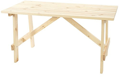 Mendler Holztisch Gartentisch Oslo 148x70 cm Brauereiqualität, massiv MVG-Zertifiziert - Natur