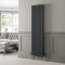 DuraTherm® 1800 x 470mm Anthracite Grey Traditional Vertical Designer Radiator Triple Column Colosseum Cast Iron Style Central Heating Panel Radiators Rad