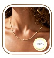 Avotto Gold Chain for Women Hypoallergenic Ladies Chain Necklace for Women Gold Neckalce 16 18 20 22 24 Inch