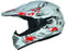 Kids Pro Kinder Crosshelm Weiß Größe: XXS 51-52cm Kinderhelm Kinder Cross BMX MX Enduro Helm