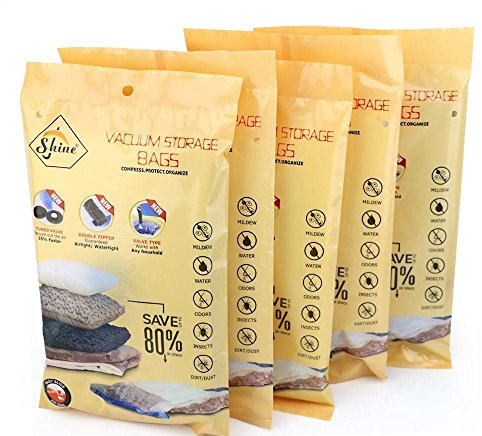 Vacuum Storage Bag 90 × 120 cm – Extra Large Space Saver Vacuum Seal Compression Bag for Duvets, Bedding & Clothes, Heavy-Duty Reusable Storage (Pack of 4)