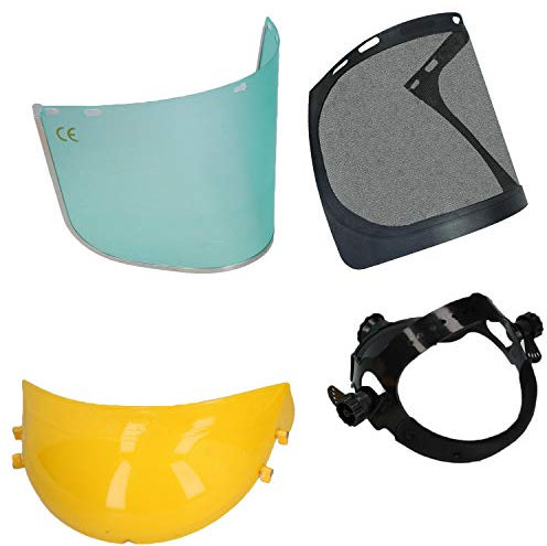 Casque sécurité Protection tronçonneuse Jardinage forestier & 2 visières Claire