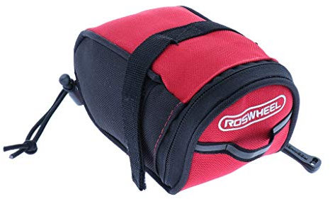 Inzopo Mountain Road Fahrrad-Satteltasche für den Rücksitz, Rot