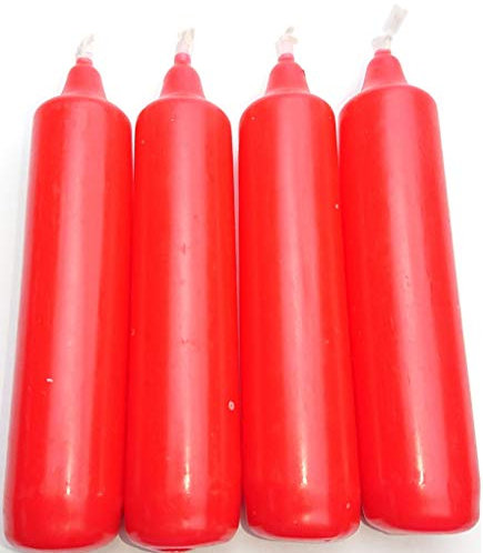 Adventskerzen rot Ø 25 x H 135, Weihnachtskerzen Christbaumkerzen, apog-versand