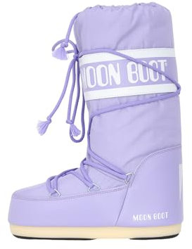 Moon Boot Damen X Stiefel ohne Verschluss, Lila, 40 EU