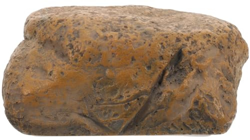 Hoement Hidden Key Holder Faux Stone Rock Key Hider for Outdoor Garden Yard Concealed Storage Box Realistic Artificial Rock Safe Container