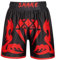 Xnihocha Kinder Jungen MMA Box Shorts Muay Thai Short Boxing Shorts Hexagon Camo Kurze Hose Boxen Fitness BJJ Kickboxing Sportshorts Tippe I 134-140