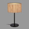 BRILONER - Tischlampe mit Seegras Schirm, Kabelschalter, E27, max. 10W, Lampe, Boho, aesthetic, Nachttischlampe, Tischleuchte, Dekolampe Flur, Bürolampe, Leselampe, Wohnzimmer, 25x41,5 cm, Natur