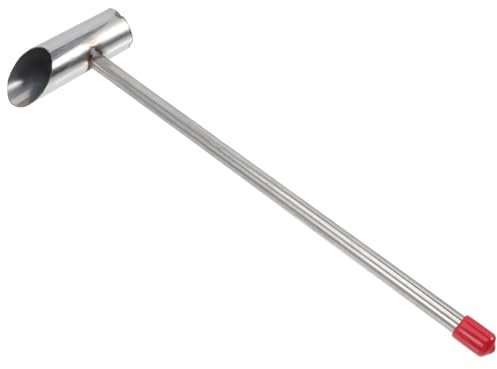 LUOFENG Cucchiaio da zucchero filato in acciaio inox per misurazioni precise nella produzione di caramelle e cottura, facile da usare e durevole