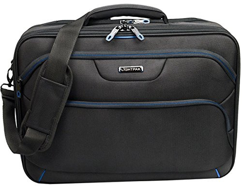 LIGHTPAK 46029 - Laptoptasche Executive Line Lima, aus Polyester, schwarz