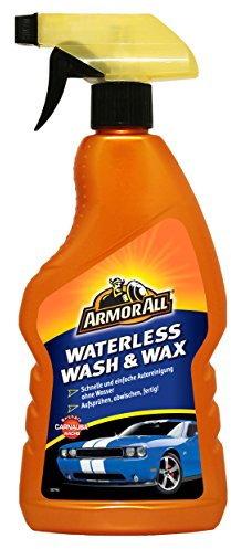 ARMOR All Waterless Wash & Vax GAA27500SB, rengöring och polering utan vatten, 500 ml