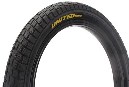 KHE x United Pneu BMX Freestyle 16 2,125 Noir seulement 530 g
