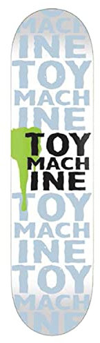 Toy Machine Skateboard Deck Drip, Größe:8, Farben:White