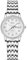 OLEVS Silber Damenuhr Edelstahl Elegante Diamant Wasserdicht Uhren Damen mit Datumsanzeige Moderne Analog Kleid Damen Armbanduhr Weiss Klein Zifferblatt Schicke Quarz Uhren Frauen Leuchtend Geschenke