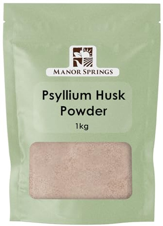 Psyllium Husk Powder 1kg by Manor Springs