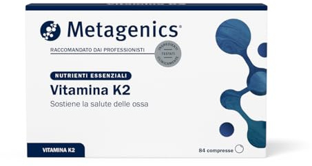 Metagenics Vitamina K2 - Contribuisce alla Normale Salute delle Ossa - 84 Compresse