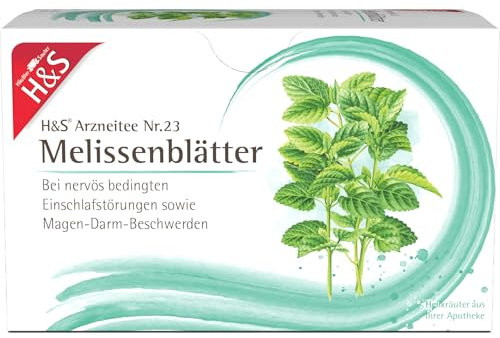H&S Melissenblätter Filterbeutel 20X1.5 g