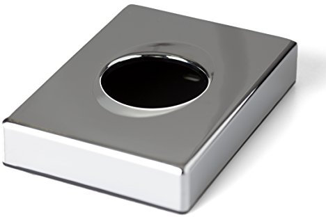 Mellcrest Chrome Hygiene Bag Dispenser – Wall-Mounted Holder for Hotels, B&Bs & Guest Bathrooms