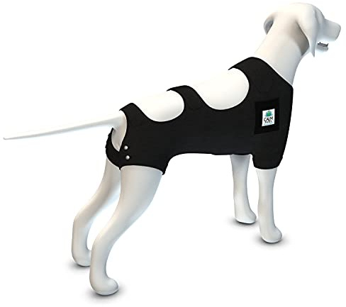Calm Paws Behavior Support Chaleco de recuperación calmante con disco calmante para perros (X-Small)