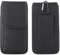 MissHome Mobile Phone Wallet Bag, Men's Nylon Crossbody Bag for iPhone 16 15 14 13 12 11, Galaxy S20 S9, Moto G7, HTC OnePlus, 15 x 20 cm, Black.