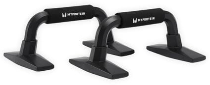 Myprotein Parallettes – Push-Up Bars for Home & Gym – Soft Foam Handles for Comfort – Non-Slip Removable Base – Calisthenics, Handstands, L-Sits & Strength Training