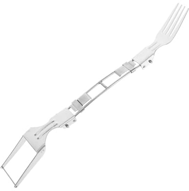 Hemobllo Anguria in Acciaio Multifunzione con Forchetta per Cubetti di Melone Affettatrice Frutta e Strumento Versatile per e Regalo Casa