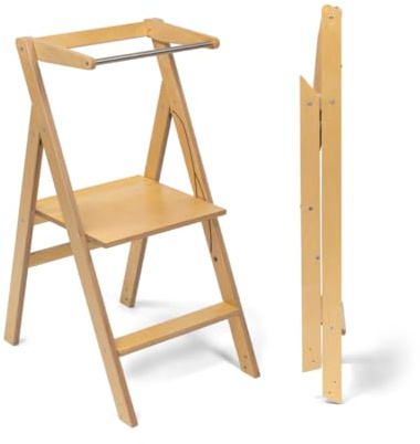 Ette Tete Torre de aprendizaje plegable STEP'n'FOLD con altura ajustable (madera)