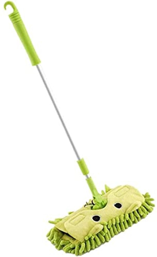 Scopa per bambini, Scopa per pulizia per bambini Mini per pulizia staccabile per dai 3 anni in su 3 colori, Verde, Piccolo