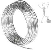 Rairsky Fil D'Artisanat en Aluminium 3 mm x 15 m