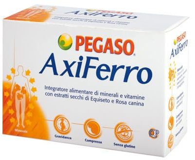 AxiFerro 100 compresse - Integratore Alimentare Di Minerali E Vitamine In Grado Di Fornire Una Quota Supplementare Di Ferro