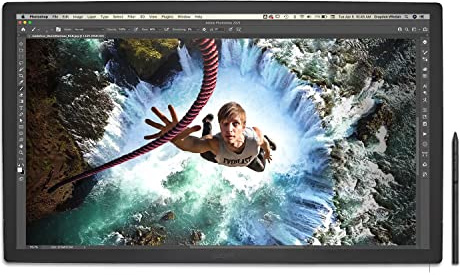 Wacom Cintiq Pro 27 Creative Pen Display (4K Graphic Drawing Monitor with 8192 Pen Pressure and 99% Adobe RGB (DTH271K0A), Black