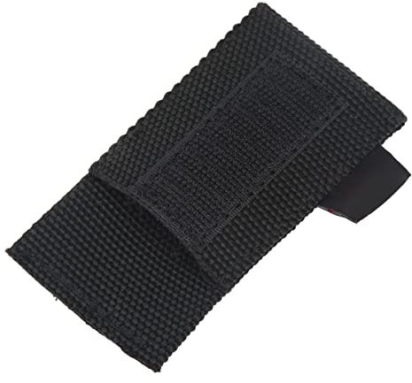 Alomejor Custodia per Coltelli da Sub, Pratica Custodia per Coltelli da Taglio con Gancio e Anello per Subacquei(Nero)