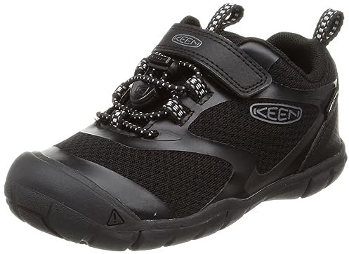 KEEN Tread Rover Waterproof Sneakers, Black/Black, 29 EU