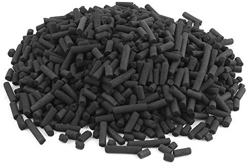 Wave Point Premium Activated Carbon Charcoal Pellets in Media Bag, 5/10 / 15/20 / 25/40 / 50 Pounds for Aquarium Fish Tank Koi Pond Reef Filter Media - 5 lbs (1 Bag) (20 lbs (4 Bags))