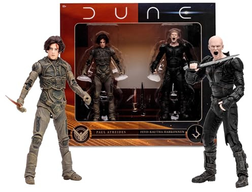 McFarlane Dune: Teil 2 Actionfiguren 2er-Pack Paul Atreides & Feyd-Rautha Harkonnen 18 cm