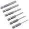 50-Mm-Schlitzschraubendreher-Bit schlitz bit Flachkopfschraubenzieher 2,0 Mm/2,5 Mm/3 Mm/4 Mm/5 Mm/6 Mm Sechskant-Bits aus S2-legiertem Stahl Für Baumarkt