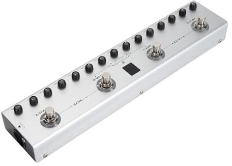 Multi-Effekt-Gitarrenpedal, E-Gitarren-Effektor, Digitaler Bass-Effektor, 36 Töne, 9 Ampere, 8 IR, Multi-Effekt-Pedal für E-Gitarre
