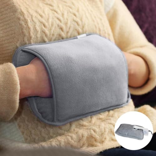 Rechargeable Electric Hot Water Bottle - Portable Heating Pad for Pain Relief, Cramps, Sore Muscles, Arthritis Relief, Hand Warmer