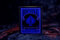 MAGICAPLANET Bicycle Reverse (Blau und Schwarz)