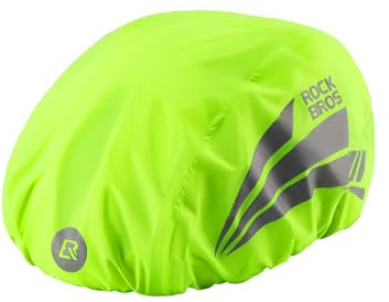 ROCKBROS Funda para Casco Bicicleta Impermeable Funda de Lluvia Universal Cubierta de Lluvia Reflectante