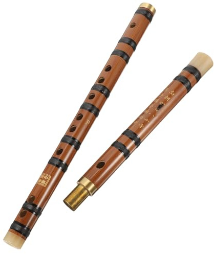 OFFSCH Flauta De Bambú Antigua Flauta De Bambú Portátil Para Principiantes Desmontable Para Adultos