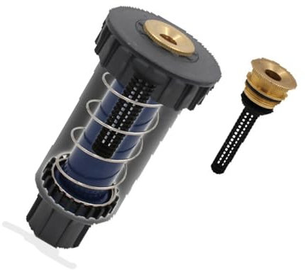 yabaikekeji Professional 1/2inch Thread 360 Degree Buried Landscaping Sprinklers Telescopic Popup Sprayer Garden Irrigation Nozzle